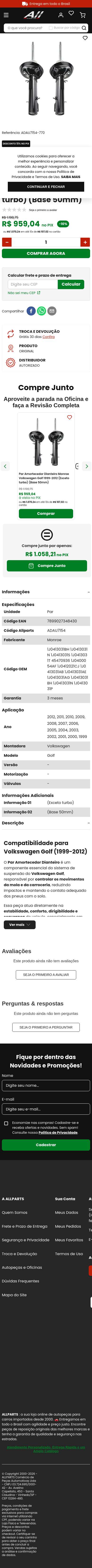 Página de produto · mobile (390px)