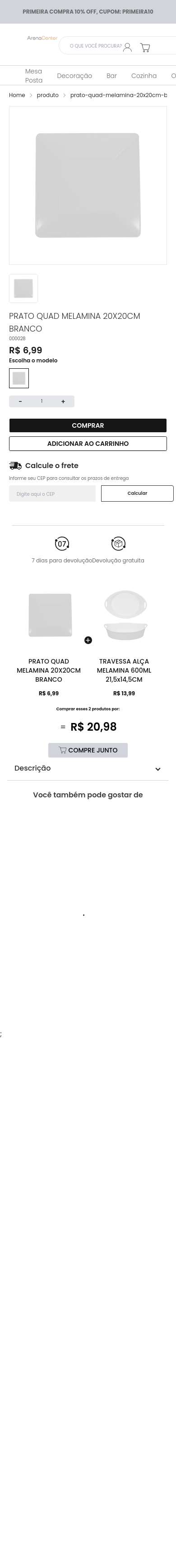 Página de produto · mobile (390px)