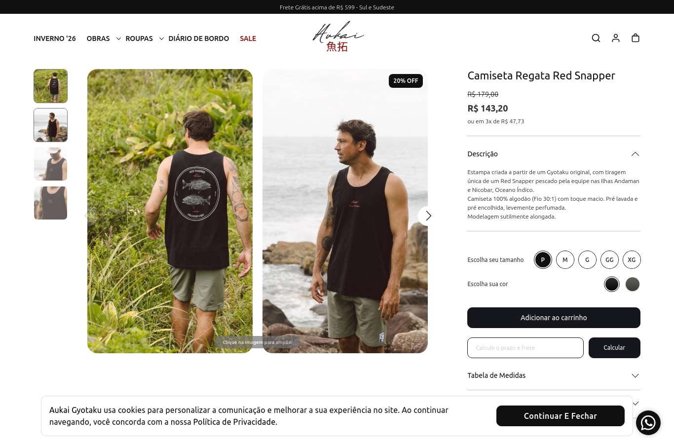 Página de produto