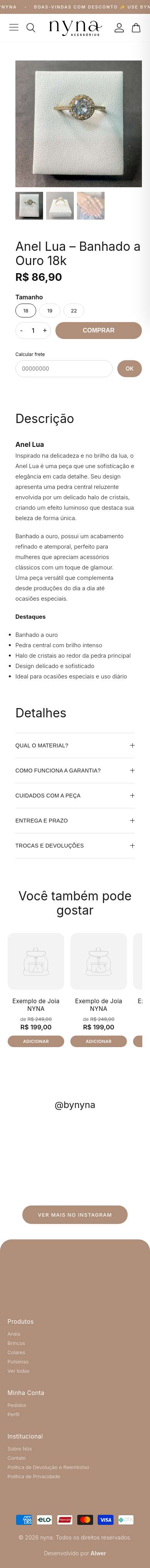 Página de produto · mobile (390px)