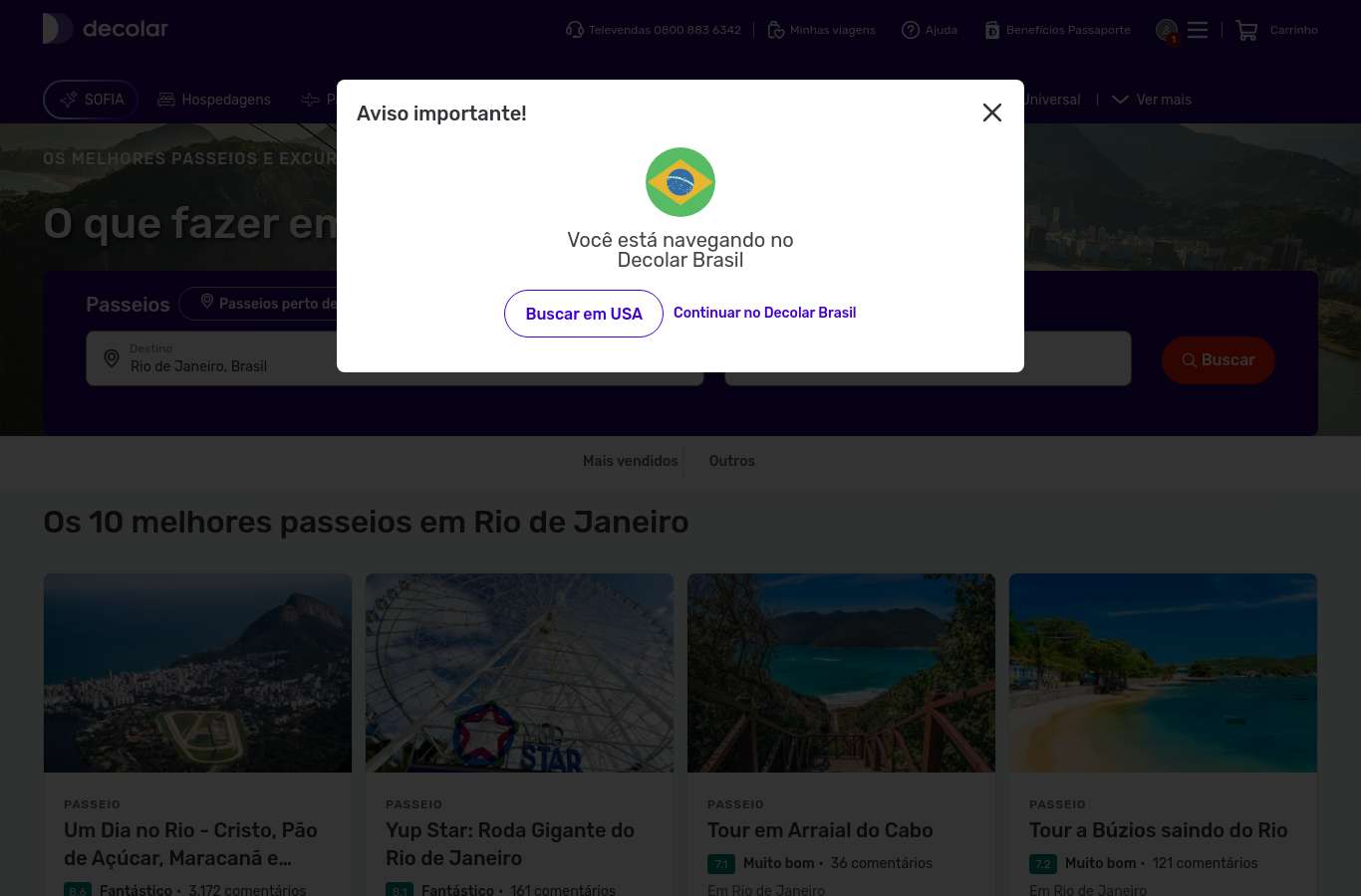 Vitrine de categoria