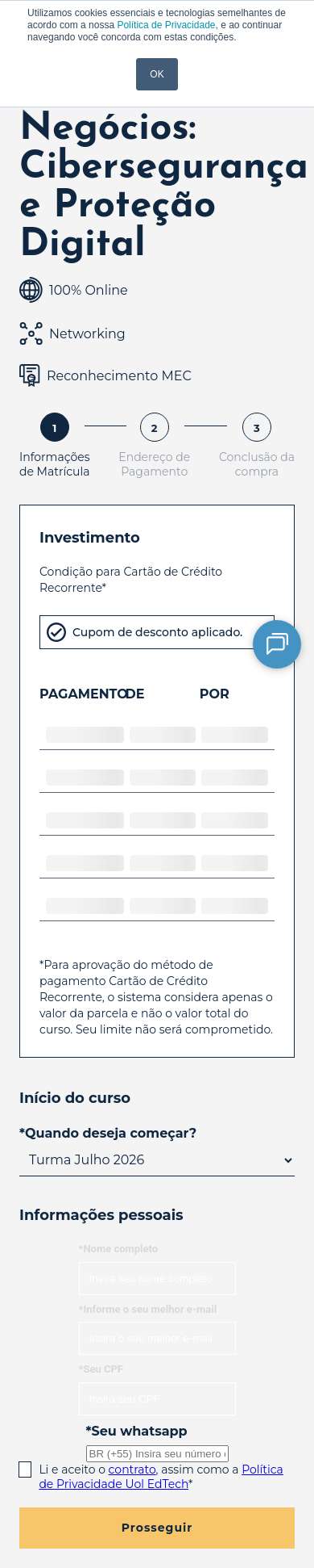 Página de produto · mobile (390px)