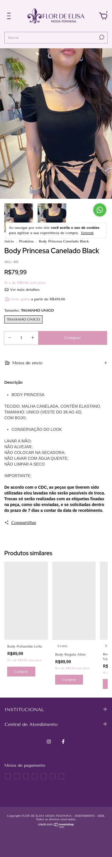 Página de produto · mobile (390px)