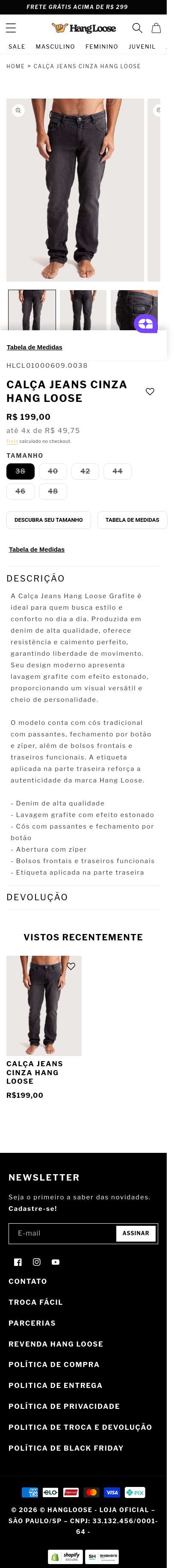 Página de produto · mobile (390px)