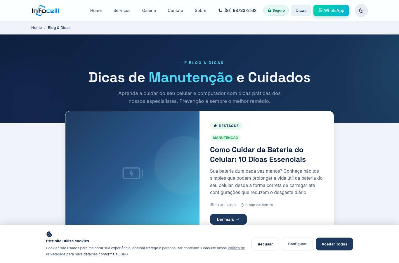 Conteúdo / blog