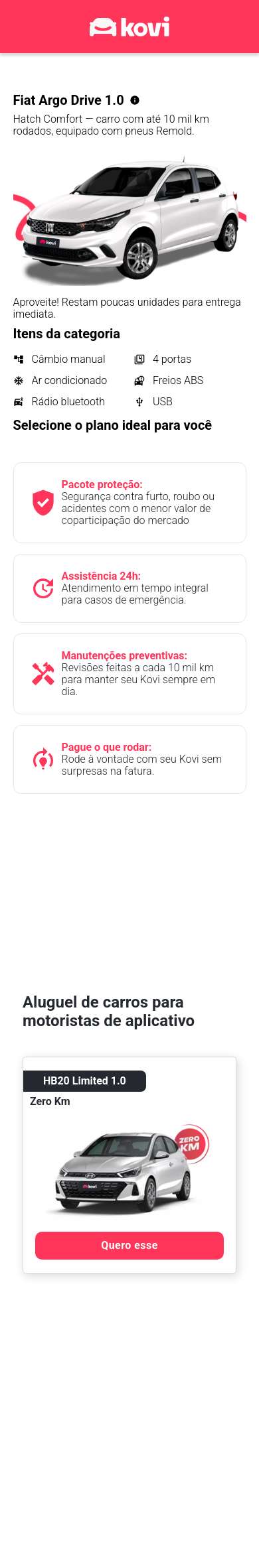 Página de produto · mobile (390px)