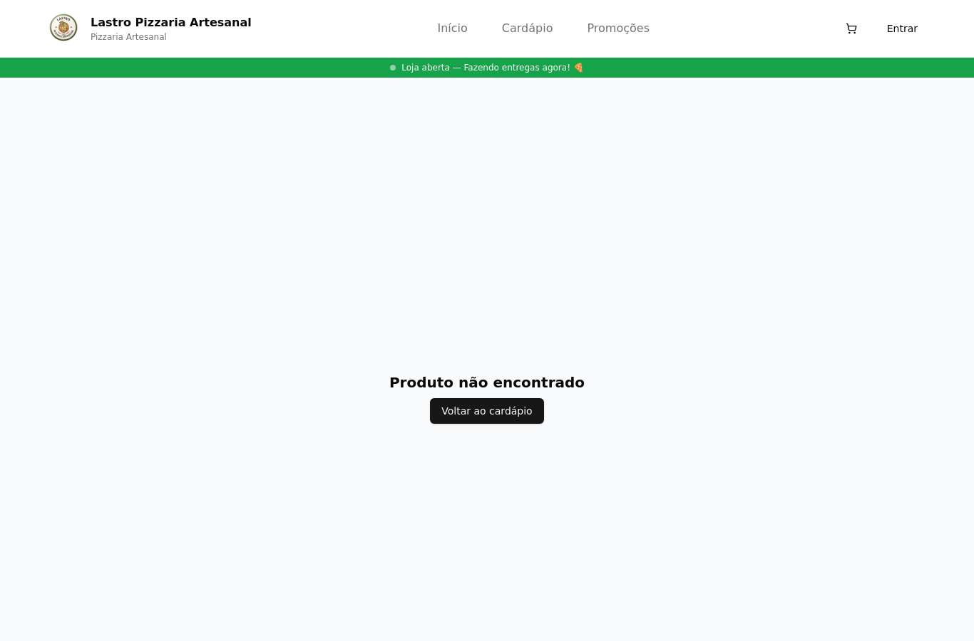 Página de produto