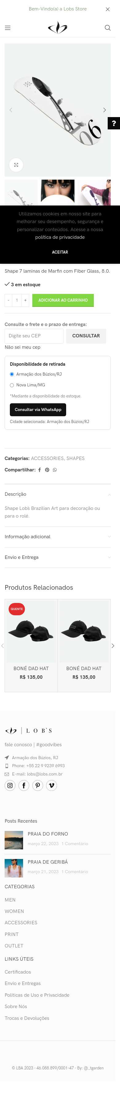 Página de produto · mobile (390px)