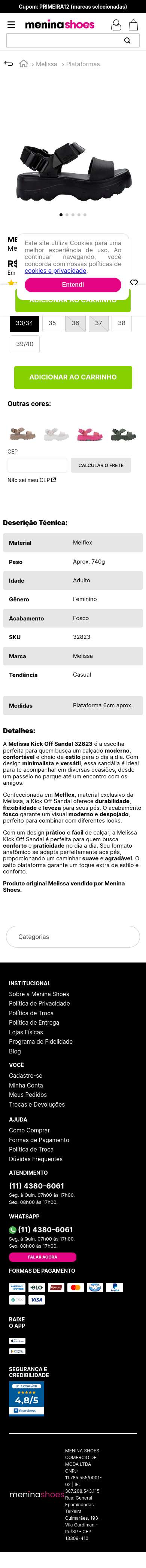 Página de produto · mobile (390px)