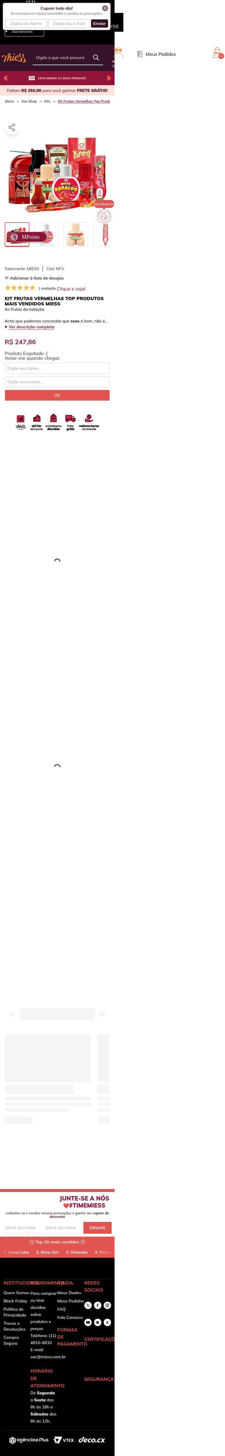 Página de produto · mobile (390px)