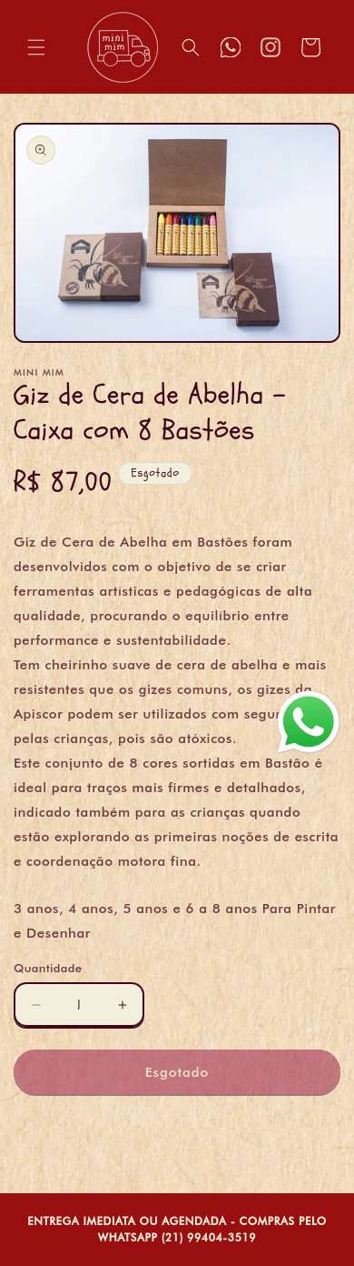 Página de produto · mobile (390px)