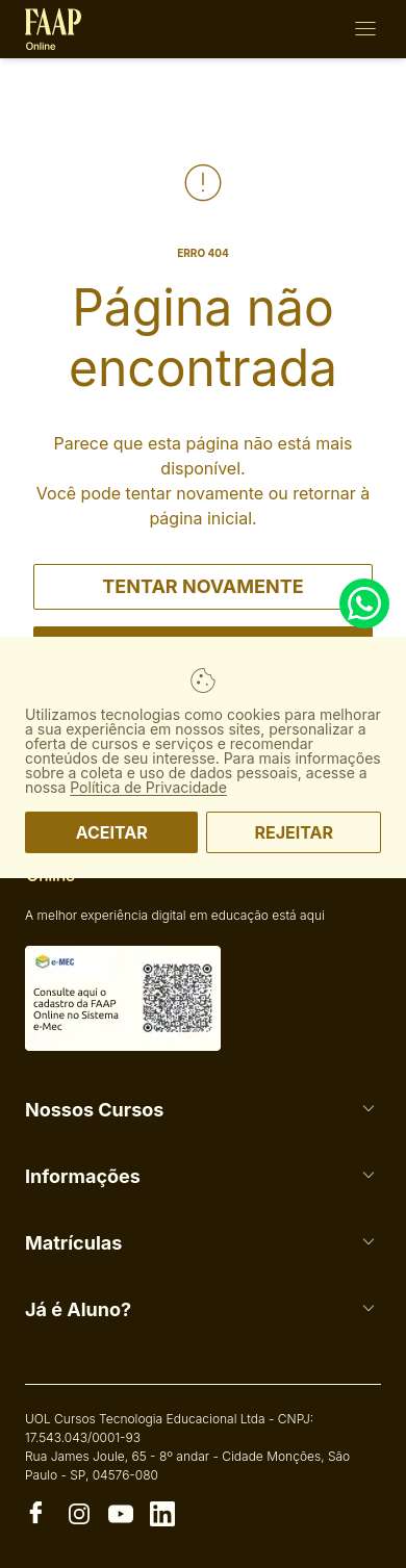 Página de produto · mobile (390px)