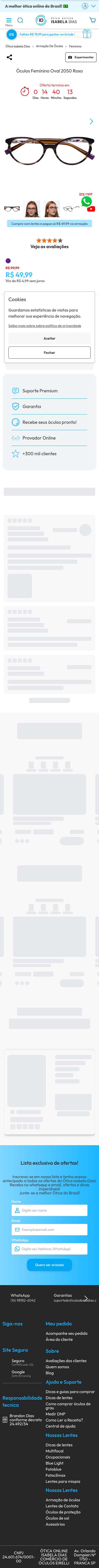 Página de produto · mobile (390px)