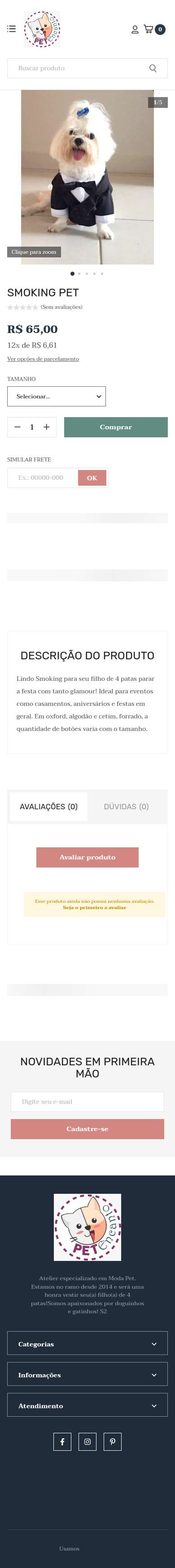 Página de produto · mobile (390px)