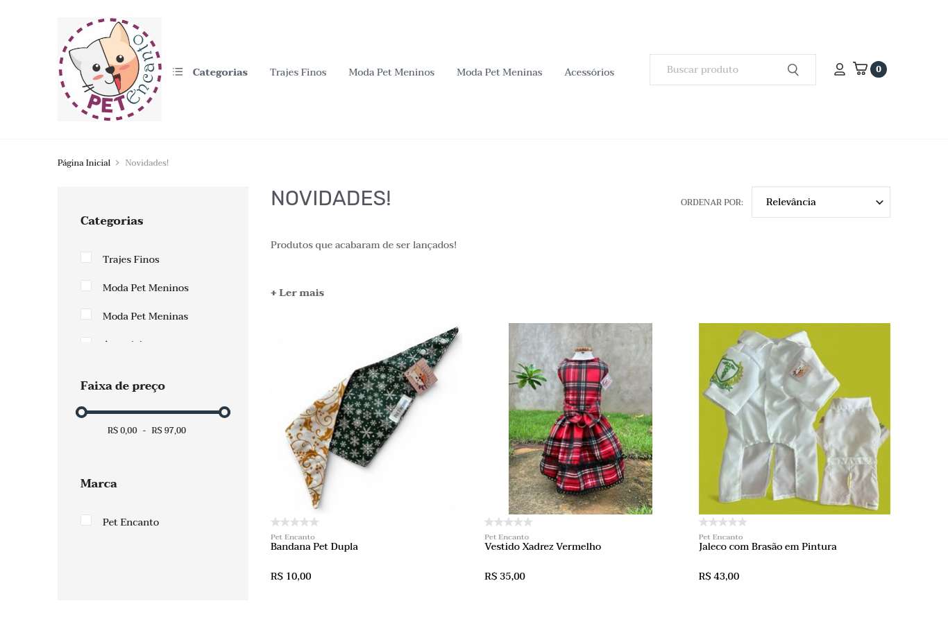 Vitrine de categoria