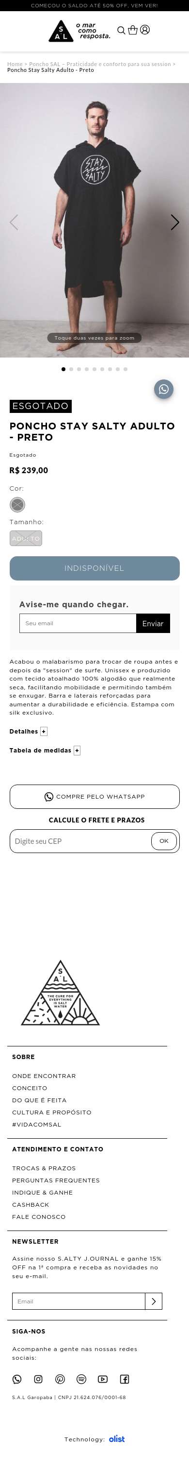 Página de produto · mobile (390px)