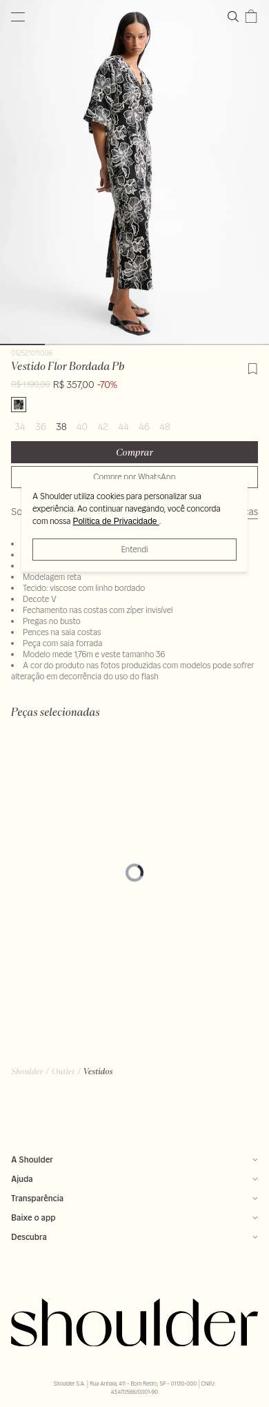 Página de produto · mobile (390px)