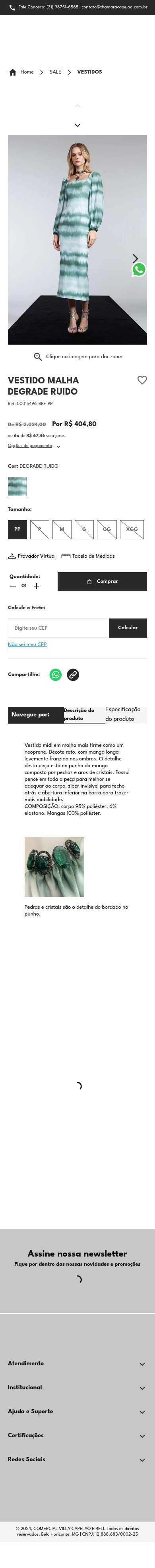 Página de produto · mobile (390px)