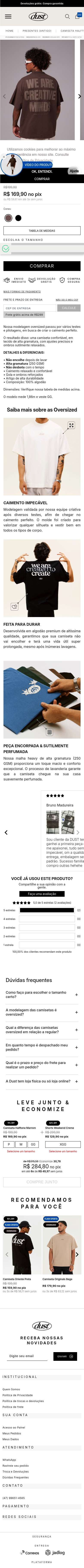 Página de produto · mobile (390px)