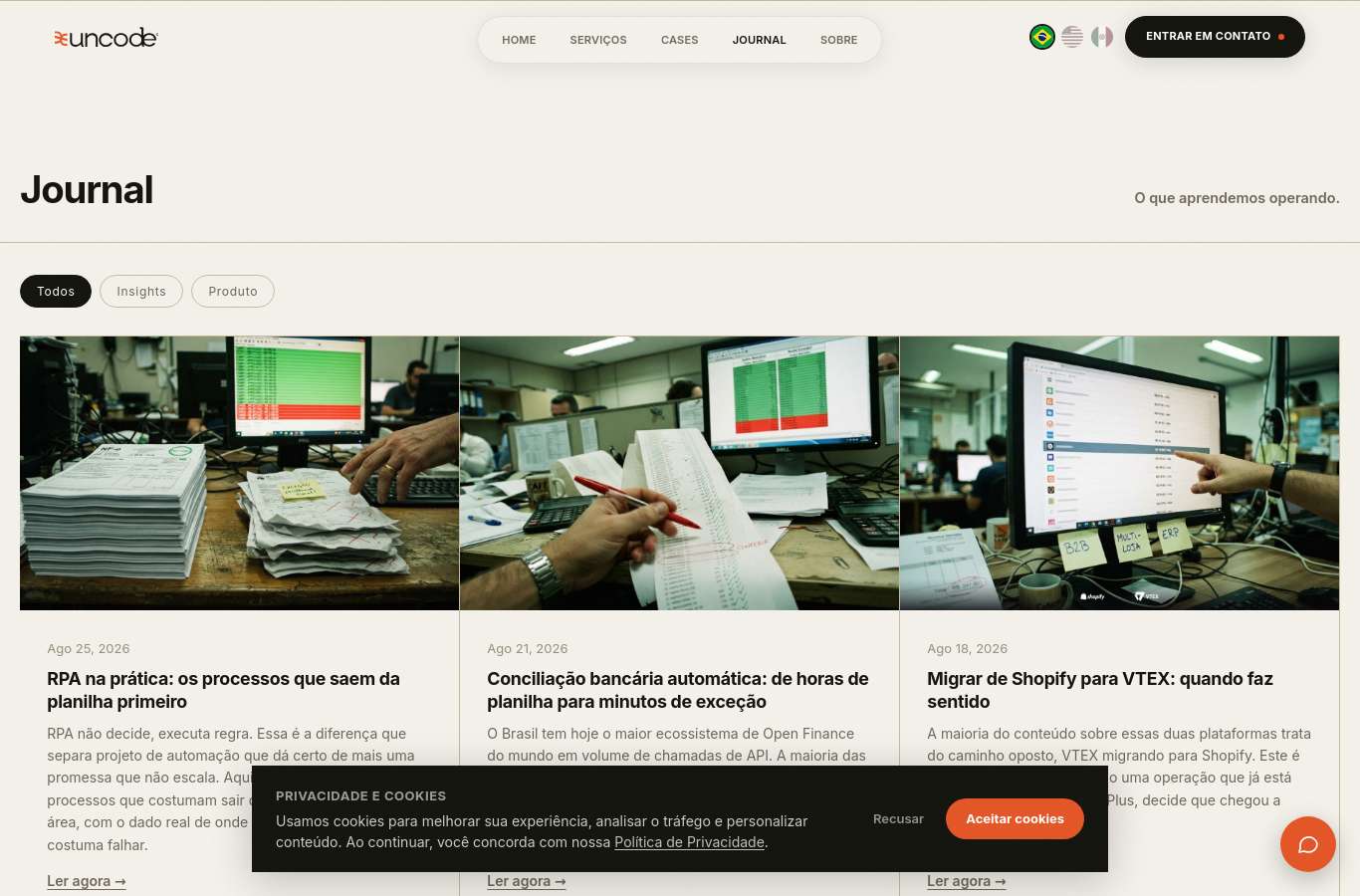 Conteúdo / blog