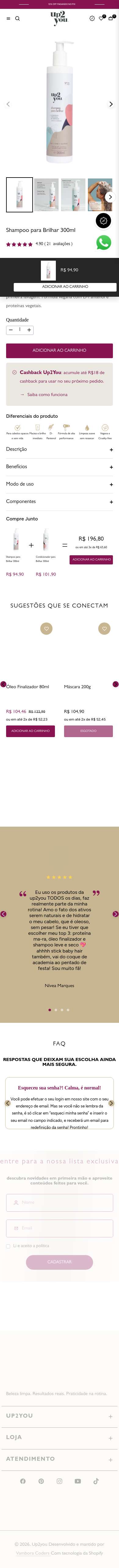 Página de produto · mobile (390px)