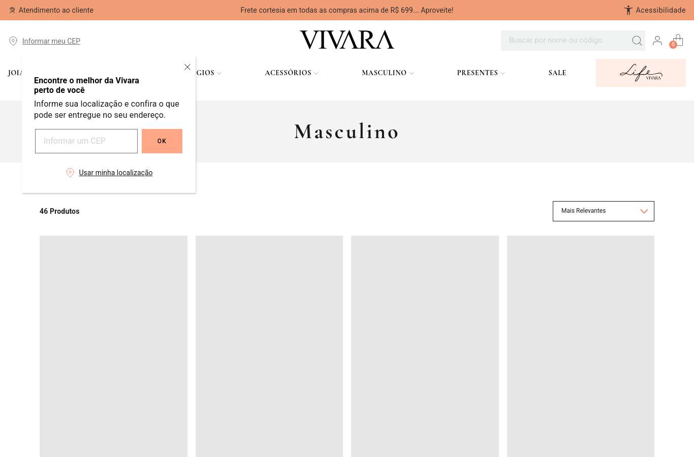Vitrine de categoria