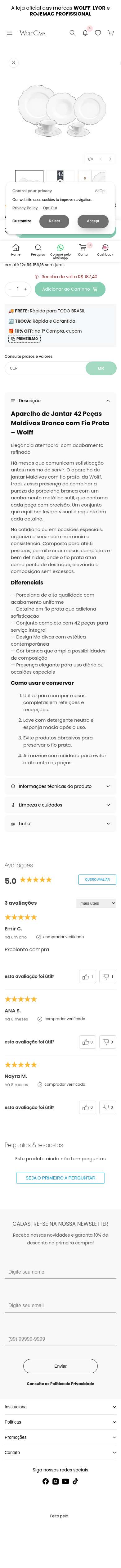 Página de produto · mobile (390px)
