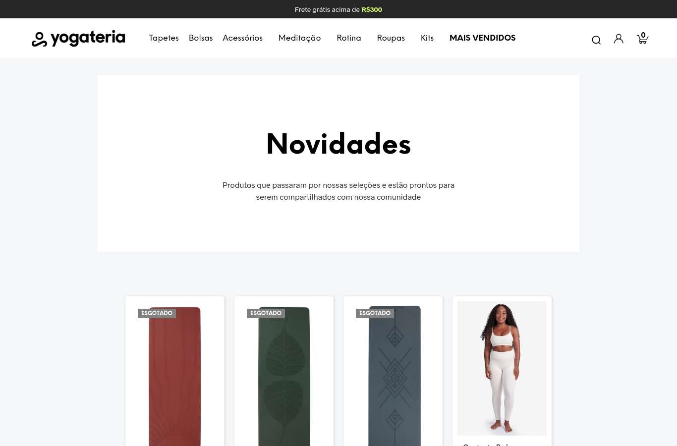 Vitrine de categoria